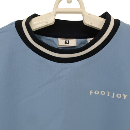 FOOTJOY(フットジョイ) ラインリブ半袖クルーネックスウェット 水色 レディース S FJW-S25-M03 N