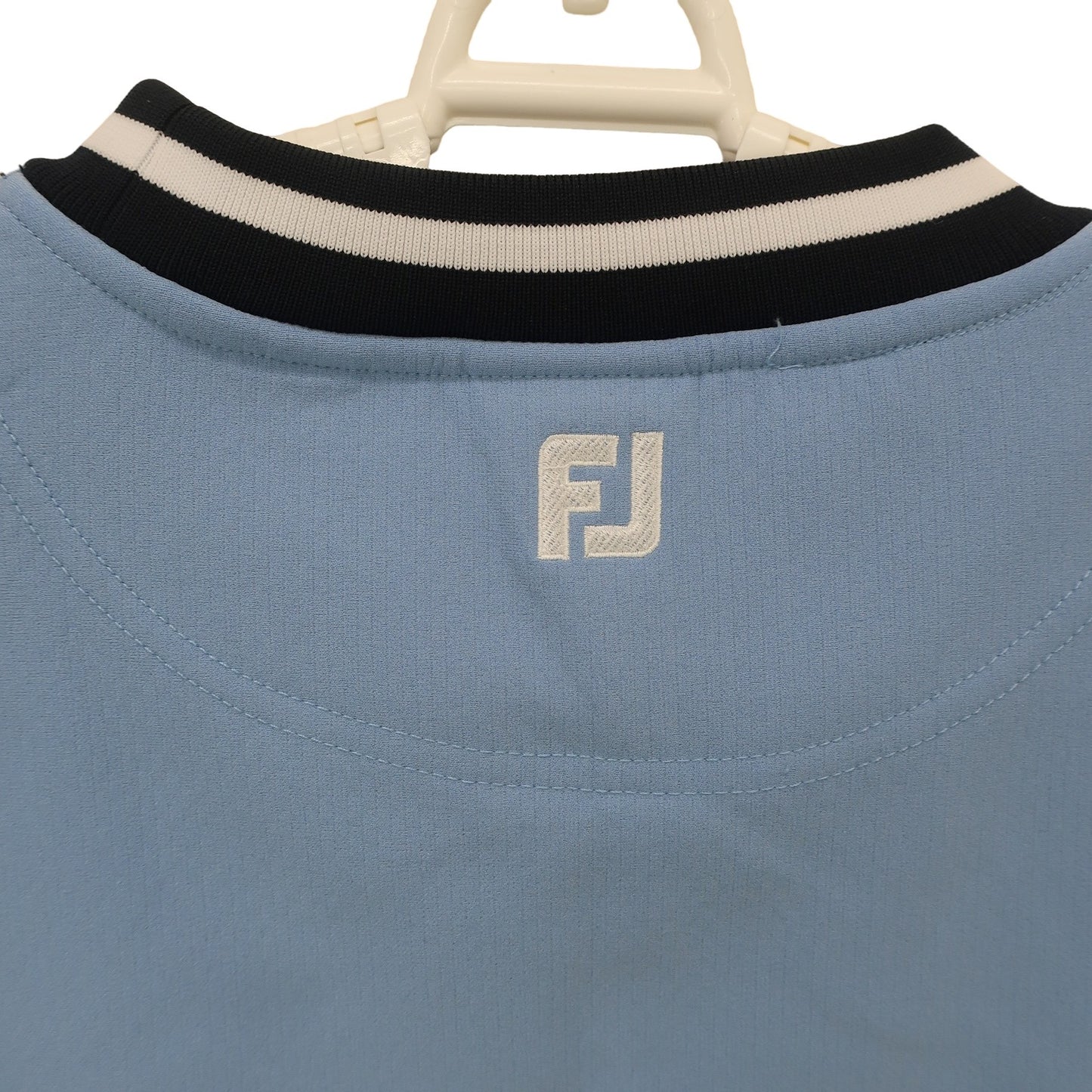 FOOTJOY(フットジョイ) ラインリブ半袖クルーネックスウェット 水色 レディース S FJW-S25-M03 N