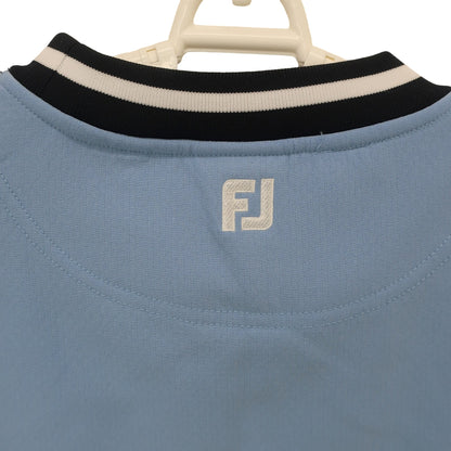 FOOTJOY(フットジョイ) ラインリブ半袖クルーネックスウェット 水色 レディース S FJW-S25-M03 N