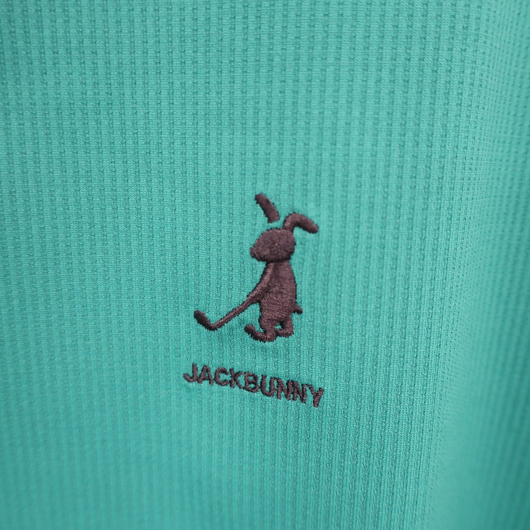 Jack Bunny(ジャックバニー) ポロシャツ グリーン メンズ 6 262-5160115 N