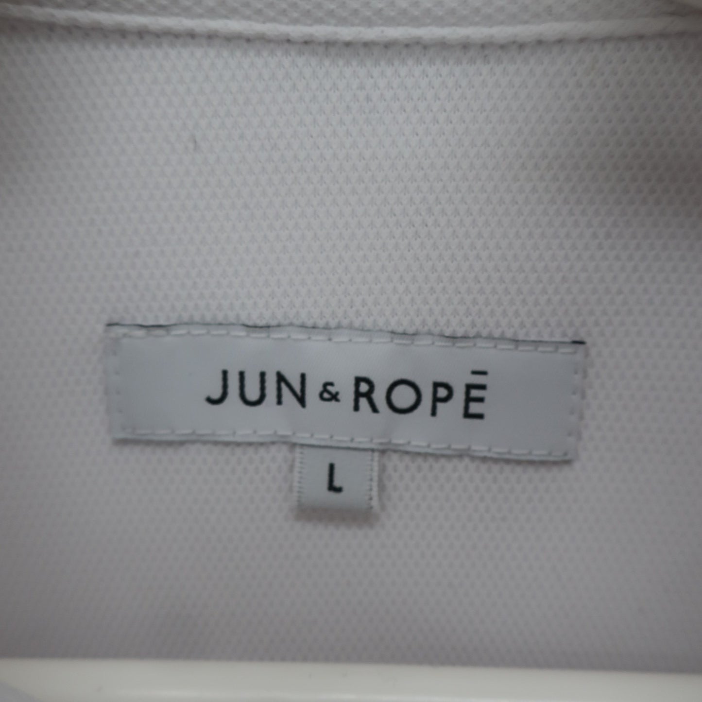 Jun and Rope(ジュン アンド ロペ) ポロシャツ ホワイト メンズ L A