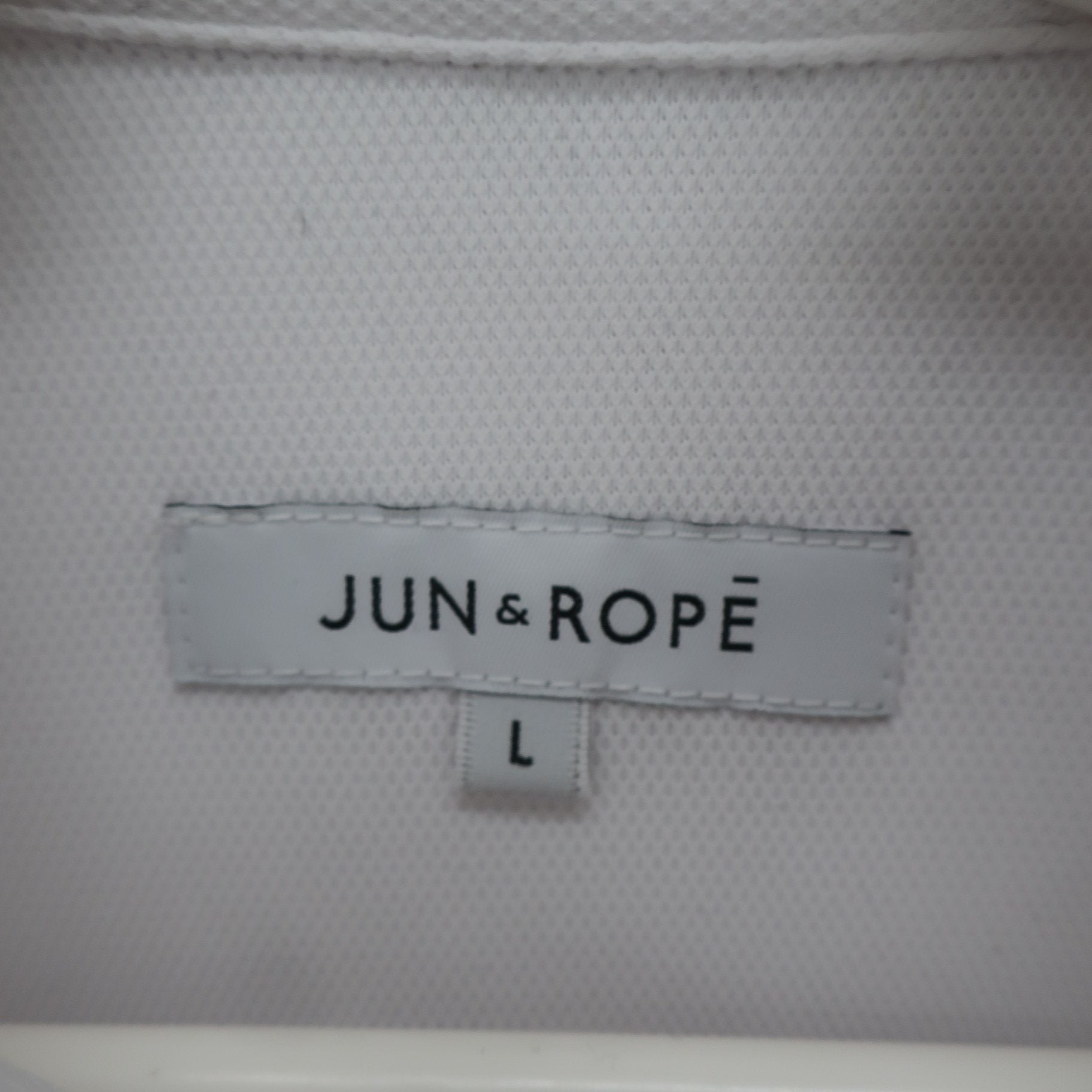 Jun and Rope(ジュン アンド ロペ) ポロシャツ ホワイト メンズ L A