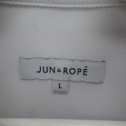 Jun and Rope(ジュン アンド ロペ) ポロシャツ ホワイト メンズ L A