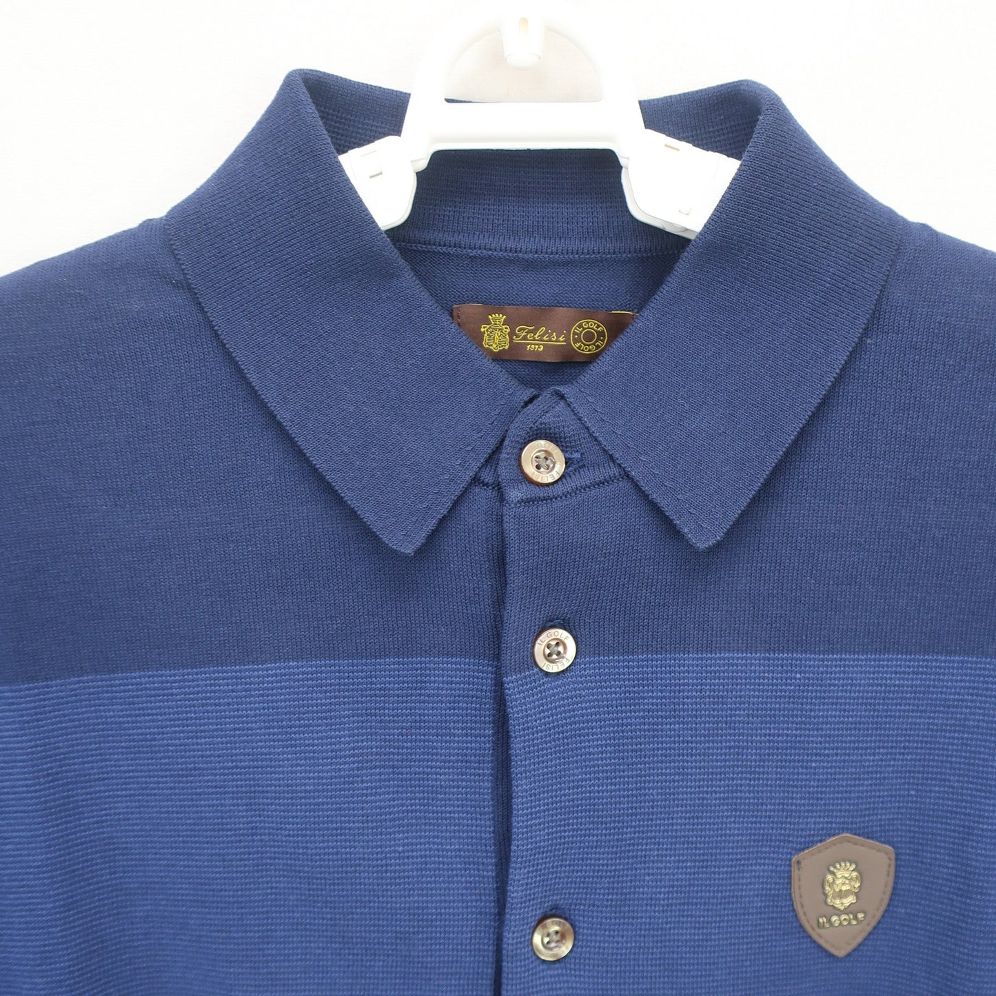 Felisi IL GOLF(フェリージゴルフ) ポロシャツ ネイビー メンズ M FLG-63-1M12-07600M N