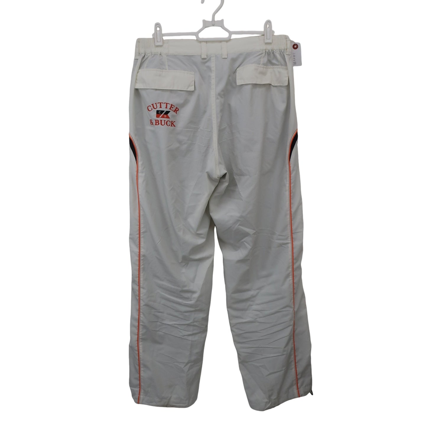CUTTER&BUCK1 ナイロンパンツ 白 メンズ L B
