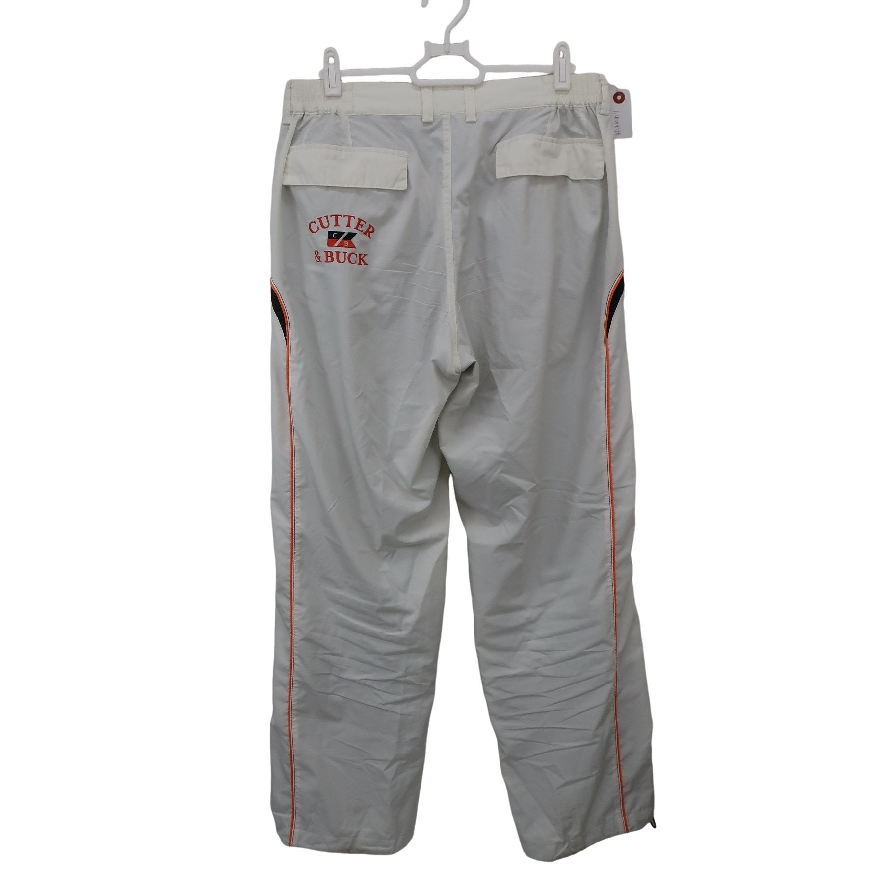 CUTTER&BUCK1 ナイロンパンツ 白 メンズ L B