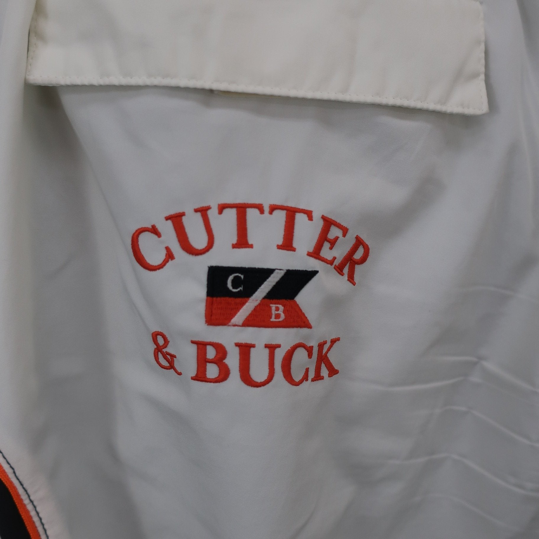 CUTTER&BUCK1 ナイロンパンツ 白 メンズ L B