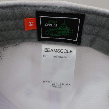 BEAMS GOLF(ビームスゴルフ) キャップ 白 レディース フリーサイズ B