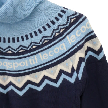 le coq sportif(ルコックスポルティフ) セーター 青系 レディース M A