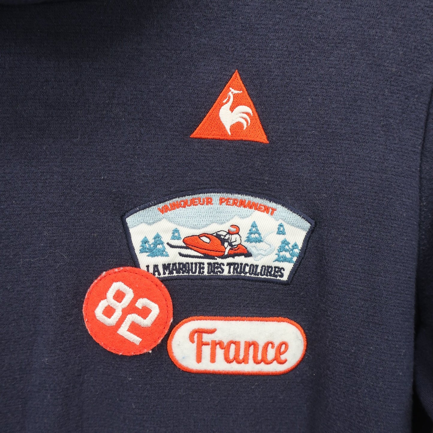 le coq sportif(ルコックスポルティフ) ハイネックシャツ ネイビー レディース M B