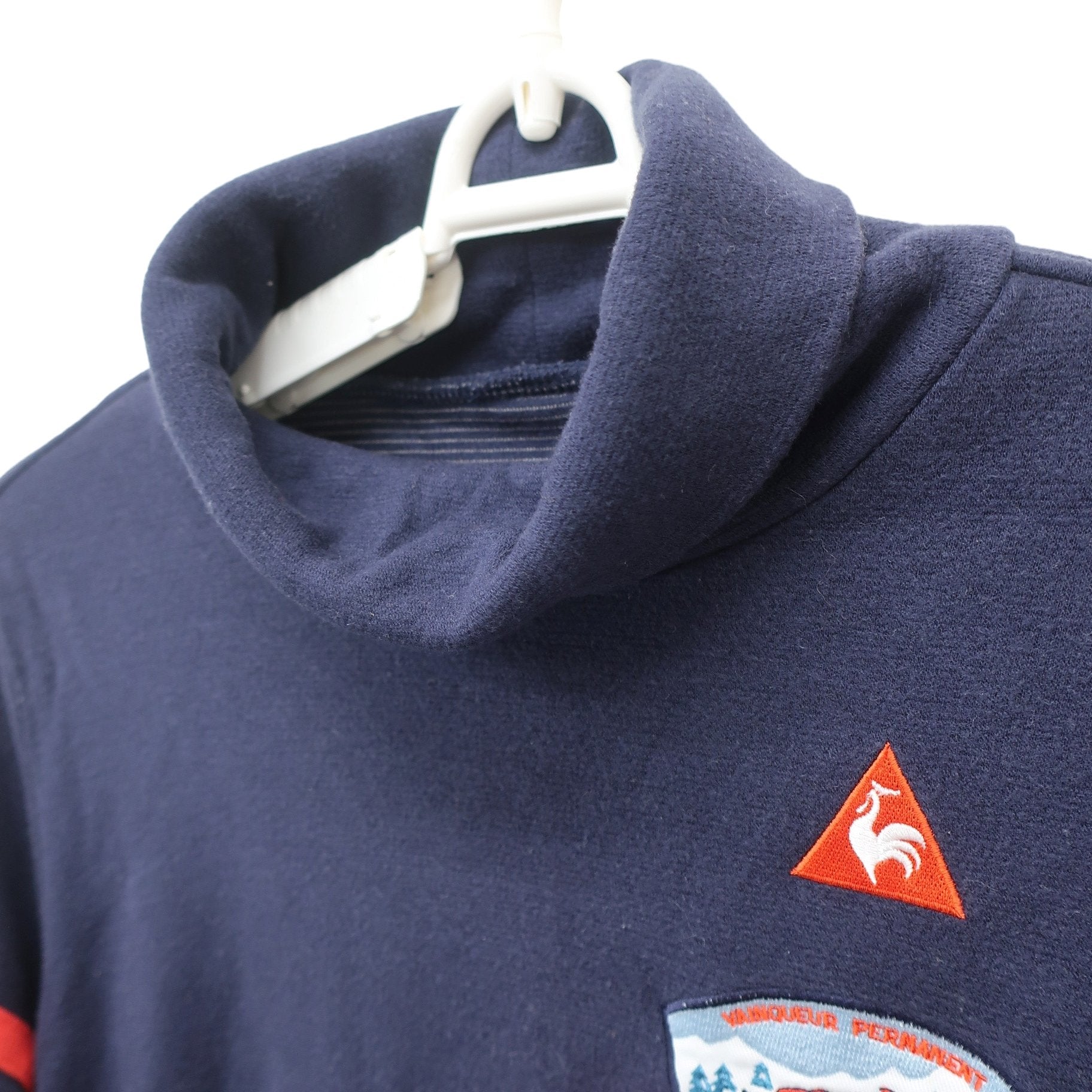 le coq sportif(ルコックスポルティフ) ハイネックシャツ ネイビー レディース M B