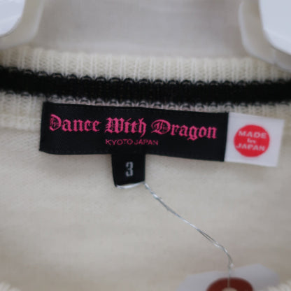 Dance With Dragon(ダンスウィズドラゴン) セーター 白 レディース 3 D2-630102 A