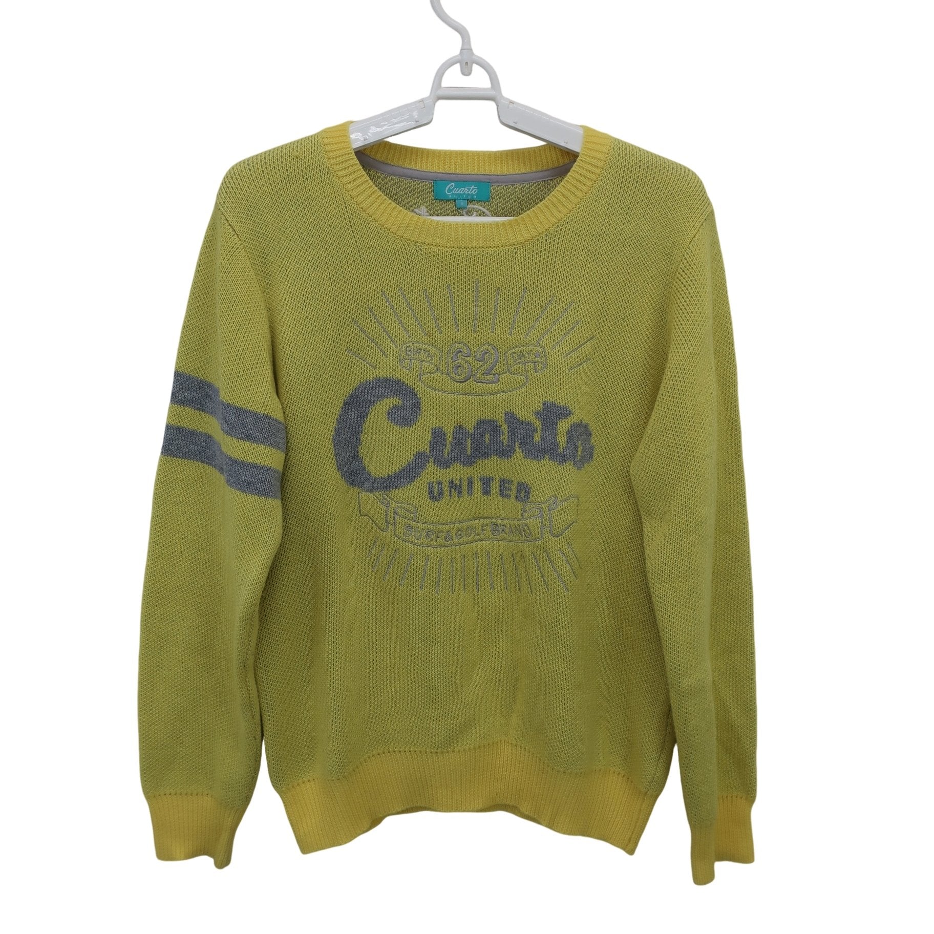 Cuarto UNITED(クアルトユナイテッド) セーター 黄色 レディース M A