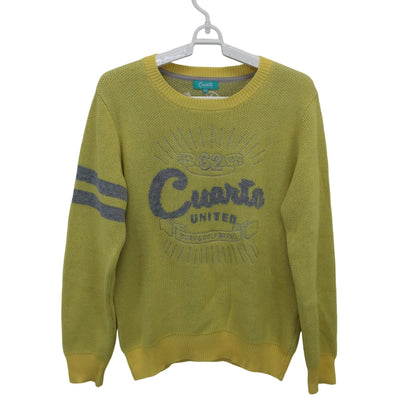 Cuarto UNITED(クアルトユナイテッド) セーター 黄色 レディース M A