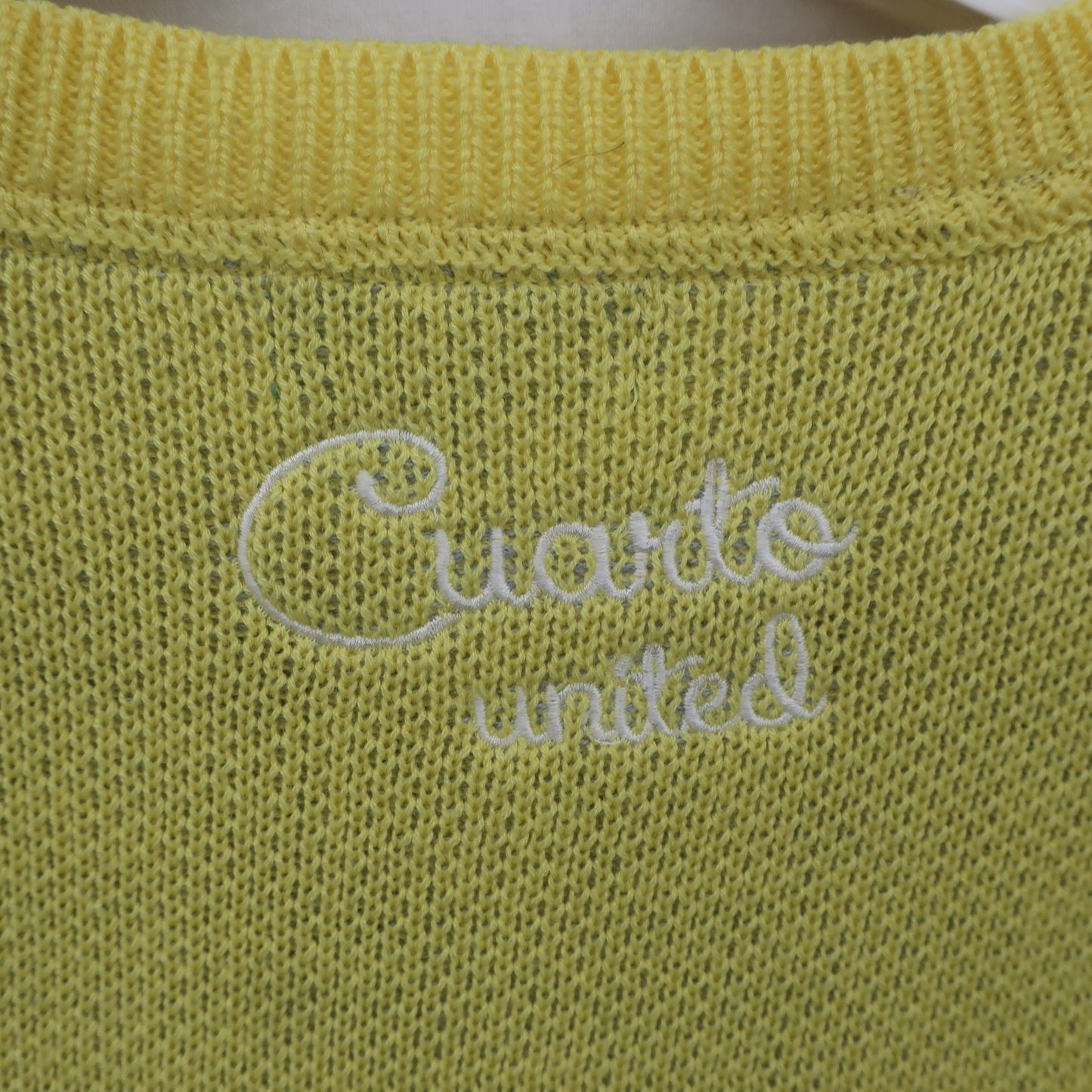 Cuarto UNITED(クアルトユナイテッド) セーター 黄色 レディース M A