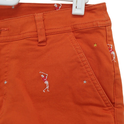 MARK&LONA1 ショートパンツ オレンジ レディース M MLW-17W-T05 A