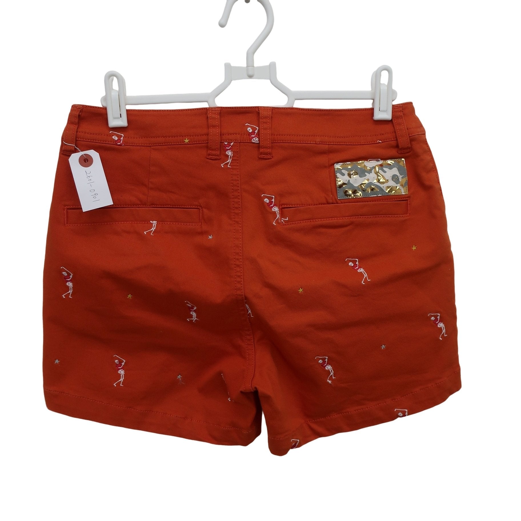 MARK&LONA1 ショートパンツ オレンジ レディース M MLW-17W-T05 A