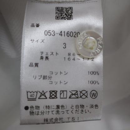PEARLY GATES(パーリーゲイツ) ポロシャツ 白ネイビー レディース 3 053-4160201 A