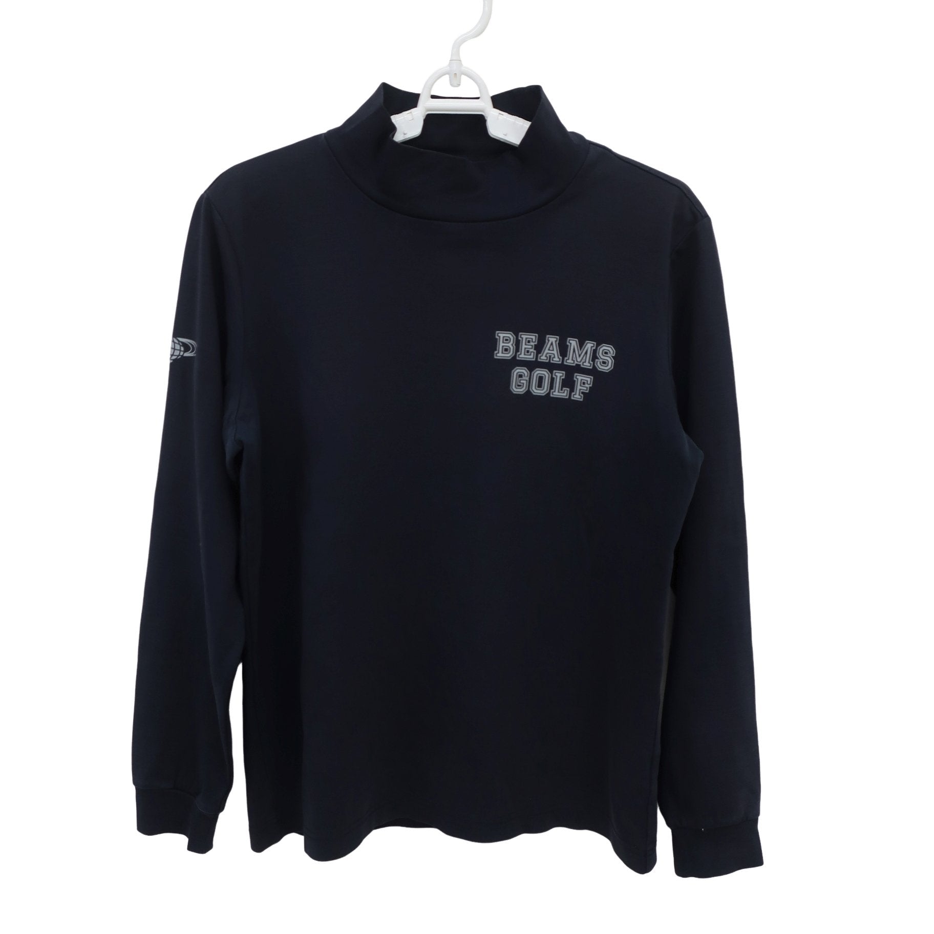 BEAMS GOLF(ビームスゴルフ) 長袖モックネックシャツ 黒 レディース S A