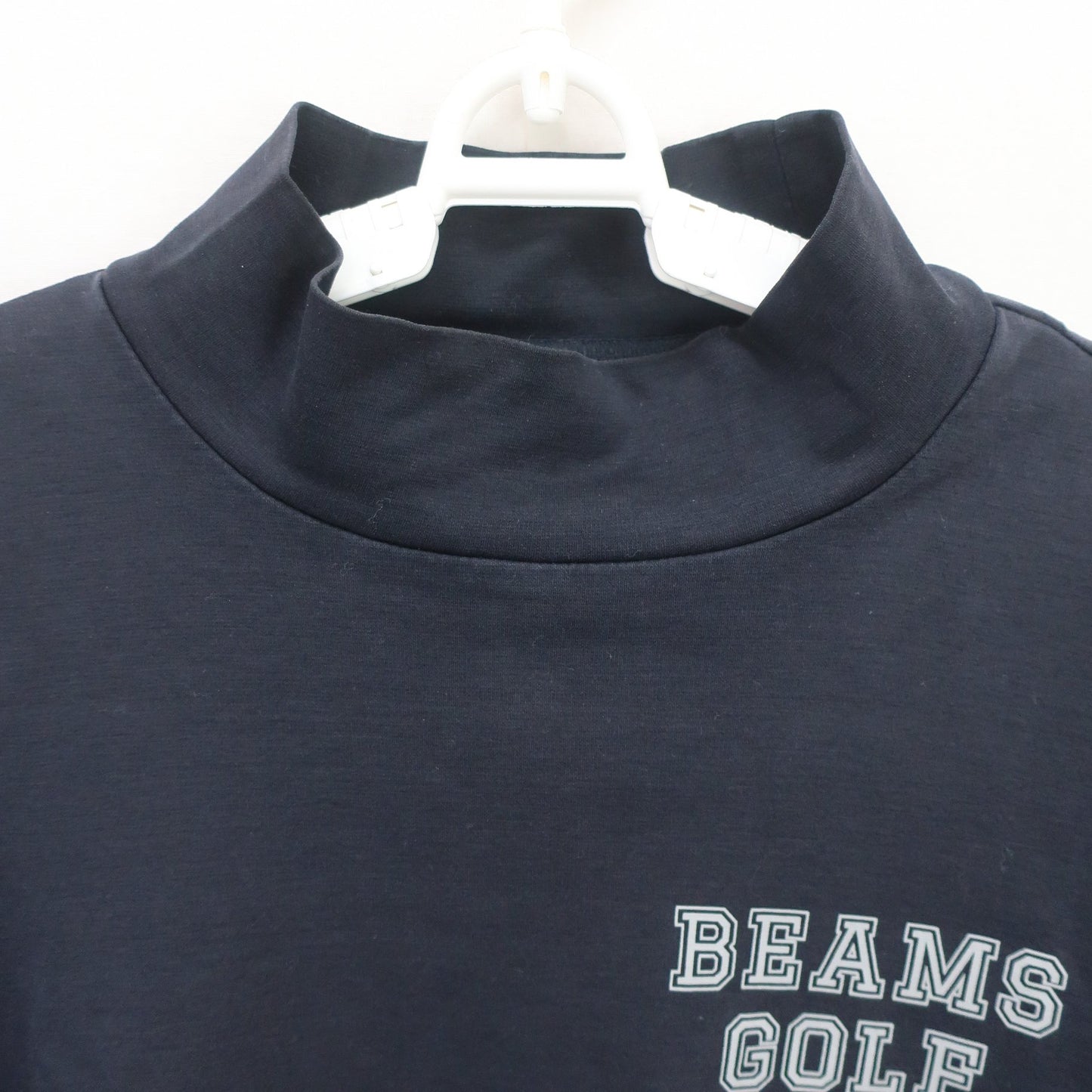 BEAMS GOLF(ビームスゴルフ) 長袖モックネックシャツ 黒 レディース S A