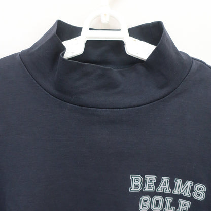 BEAMS GOLF(ビームスゴルフ) 長袖モックネックシャツ 黒 レディース S A