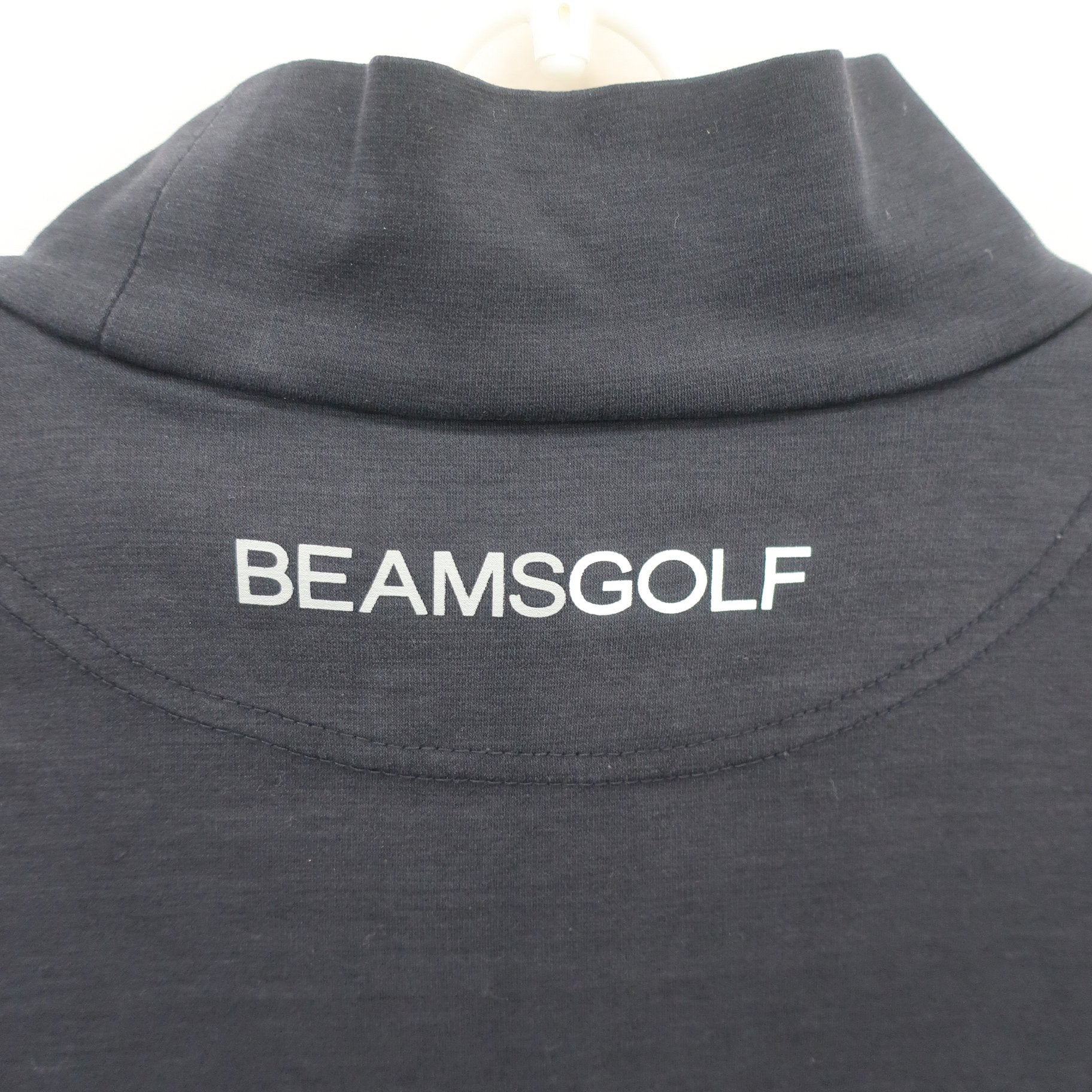 BEAMS GOLF(ビームスゴルフ) 長袖モックネックシャツ 黒 レディース S A