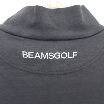 BEAMS GOLF(ビームスゴルフ) 長袖モックネックシャツ 黒 レディース S A