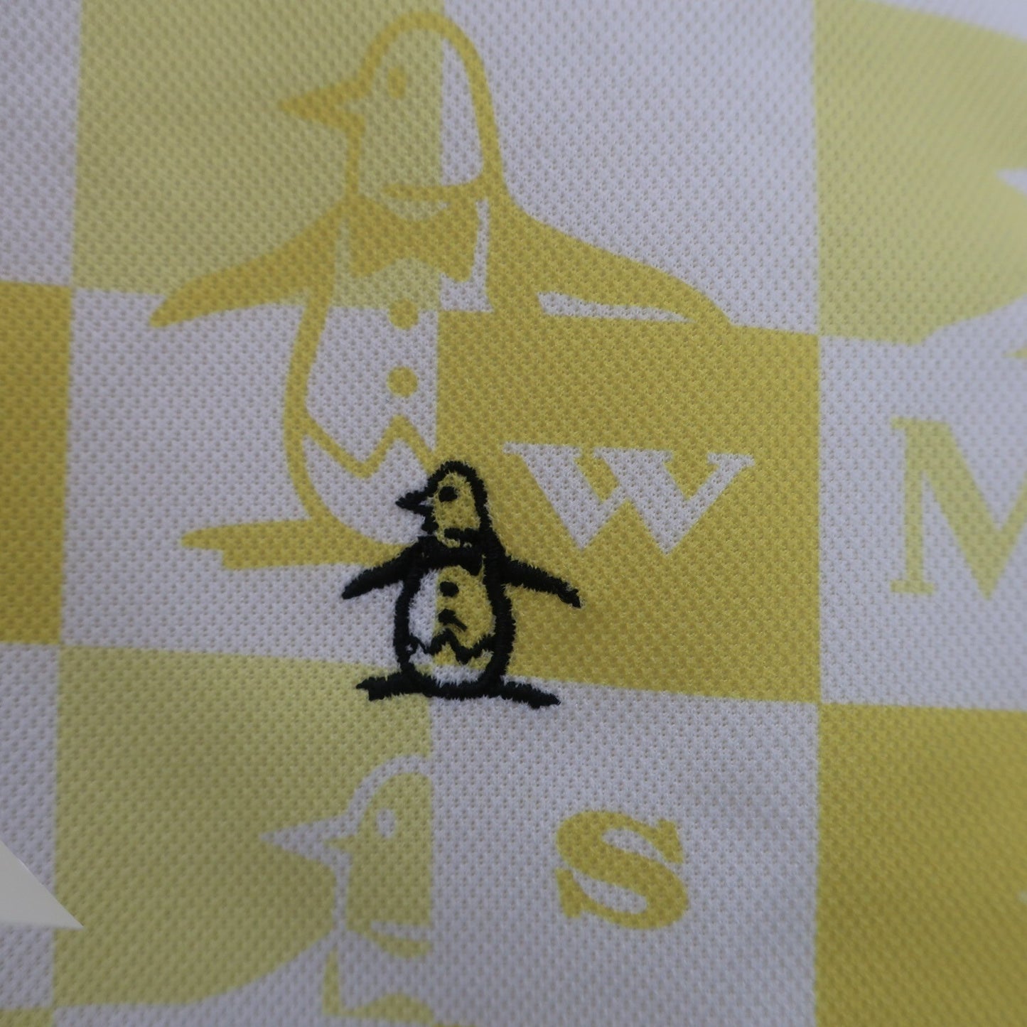 Munsingwear(マンシングウェア) ポロシャツ 黄色白 レディース M A