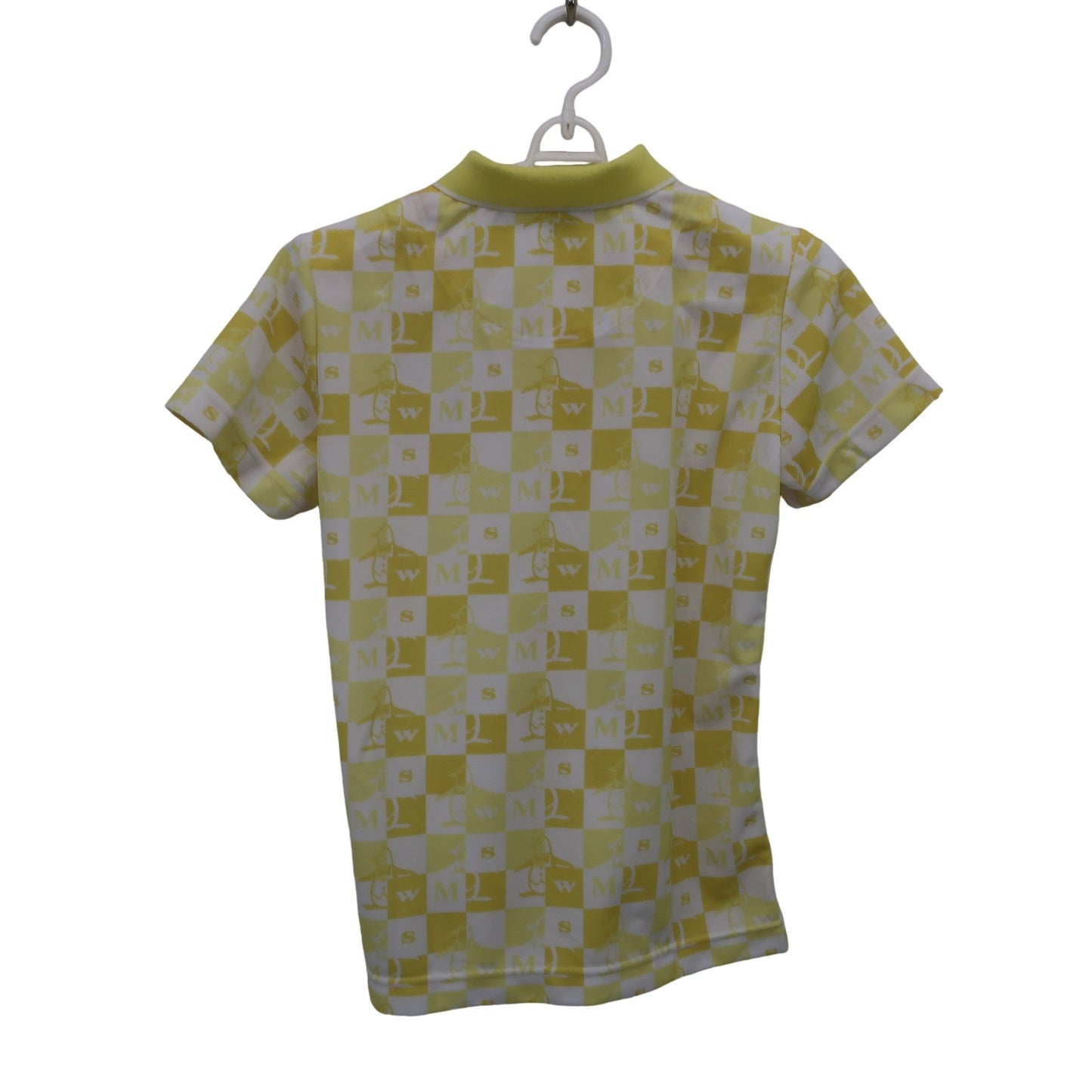 Munsingwear(マンシングウェア) ポロシャツ 黄色白 レディース M A