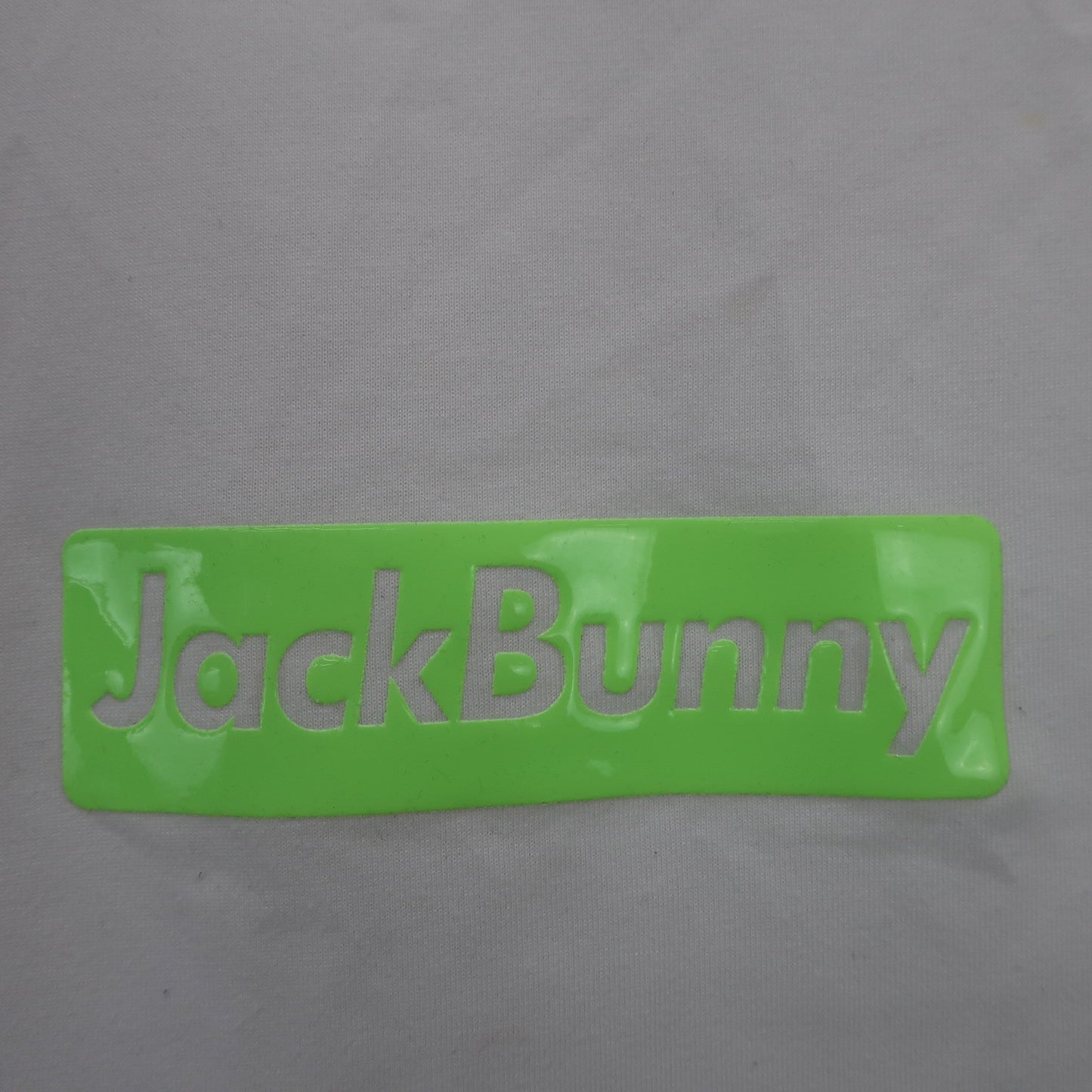 Jack Bunny(ジャックバニー) 半袖モックネックシャツ 白 レディース 1 263-2163526 B