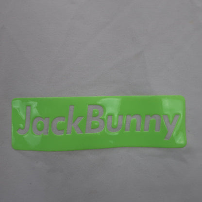 Jack Bunny(ジャックバニー) 半袖モックネックシャツ 白 レディース 1 263-2163526 B