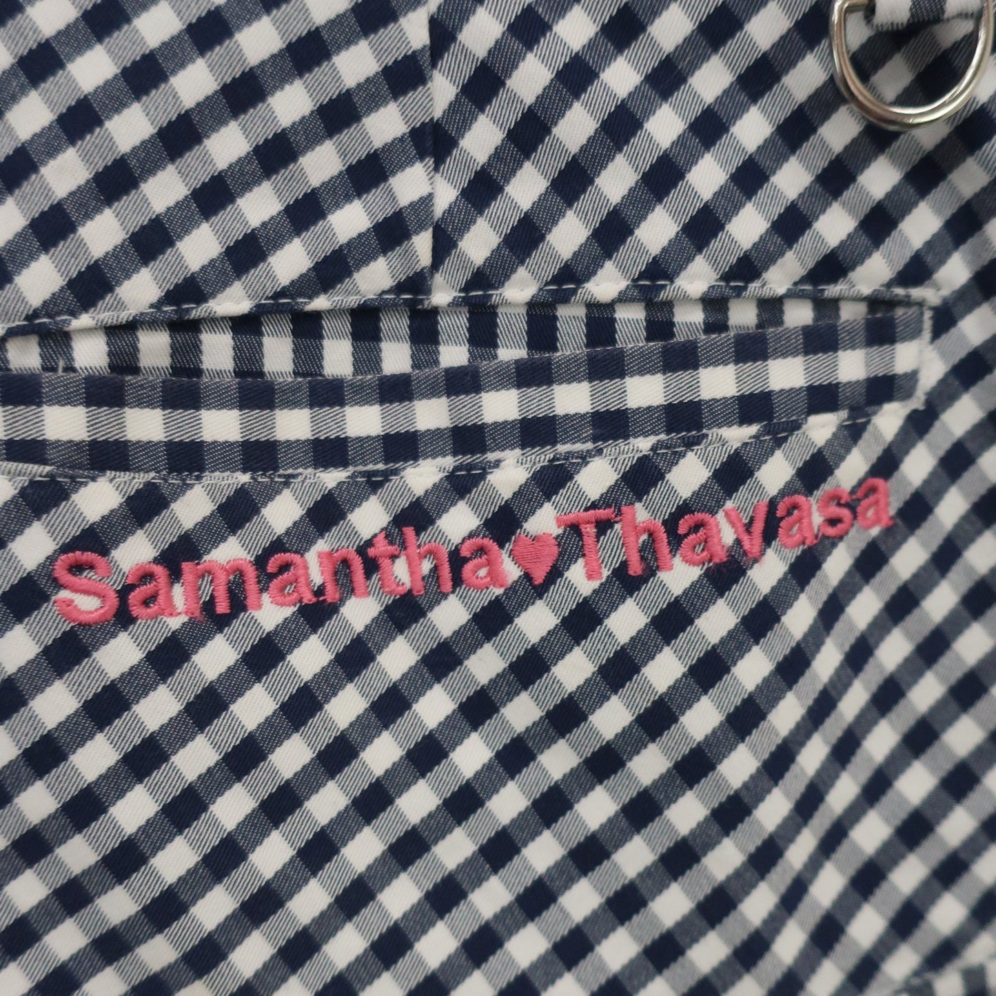 Samantha Thavasa(サマンサタバサ) スカート 白青チェック レディース S B