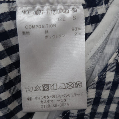 Samantha Thavasa(サマンサタバサ) スカート 白青チェック レディース S B