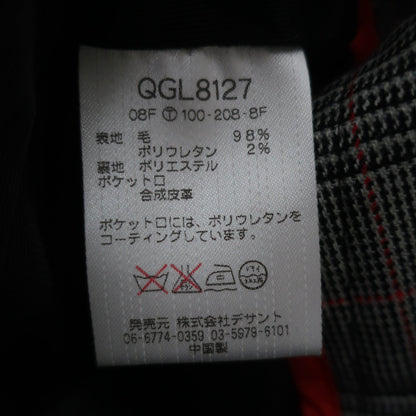 le coq sportif1 パンツ グレー系千鳥柄 レディース 7 A