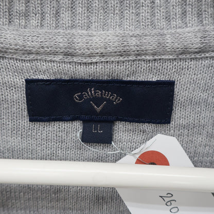Callaway(キャロウェイ) セーター グレー メンズ LL 241-6260502 A