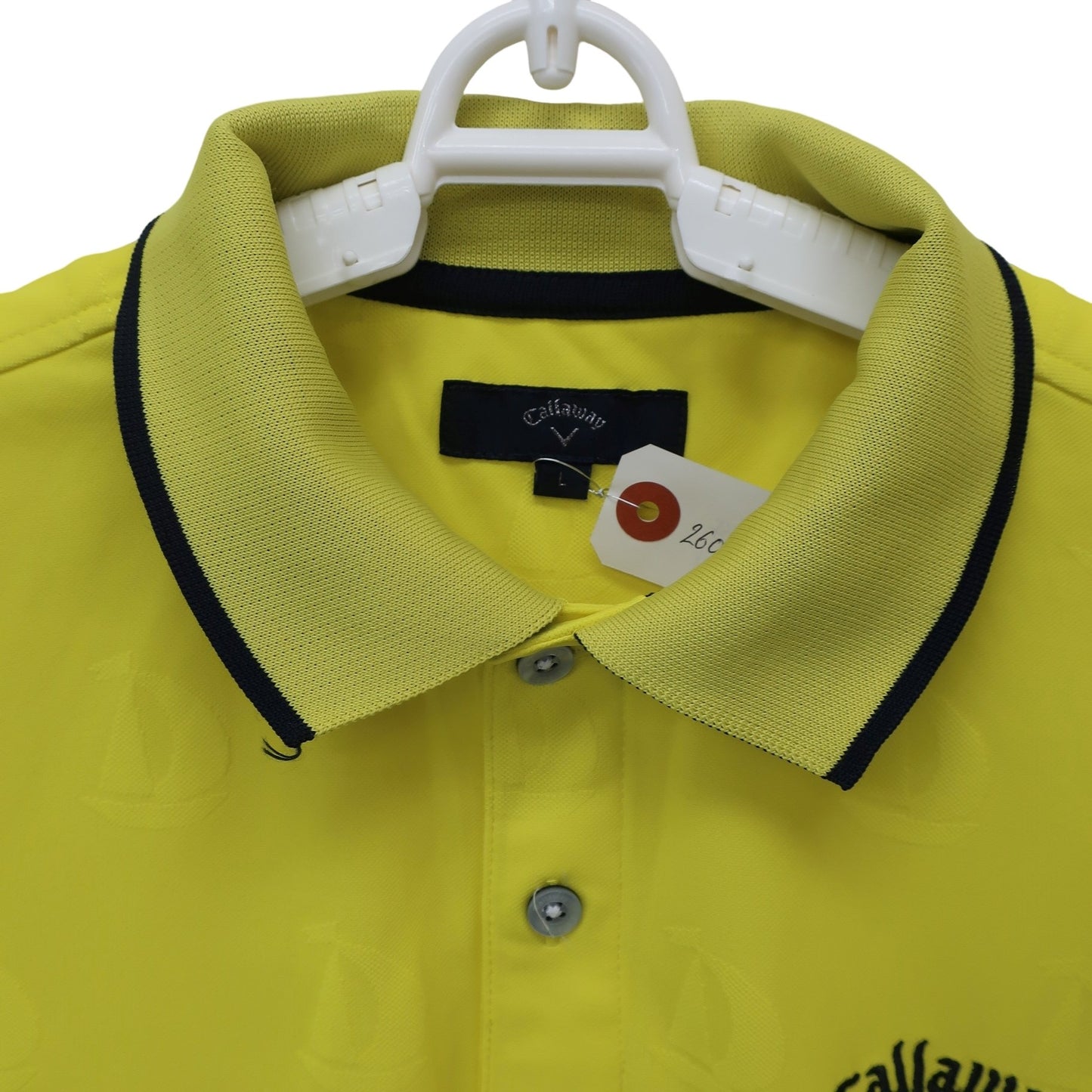 Callaway(キャロウェイ) ポロシャツ 黄色 メンズ L 241-9151519 A
