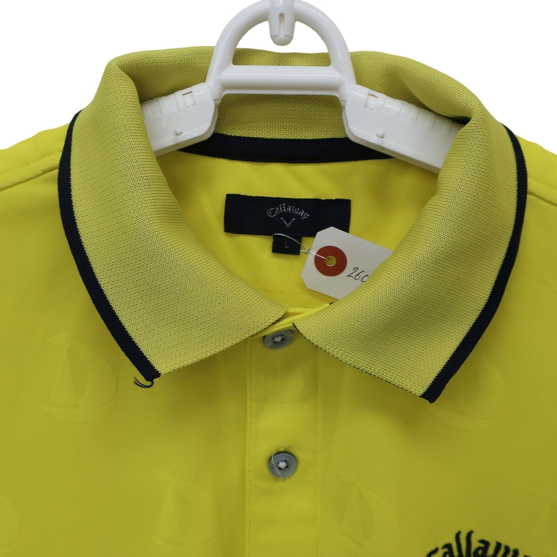 Callaway(キャロウェイ) ポロシャツ 黄色 メンズ L 241-9151519 A