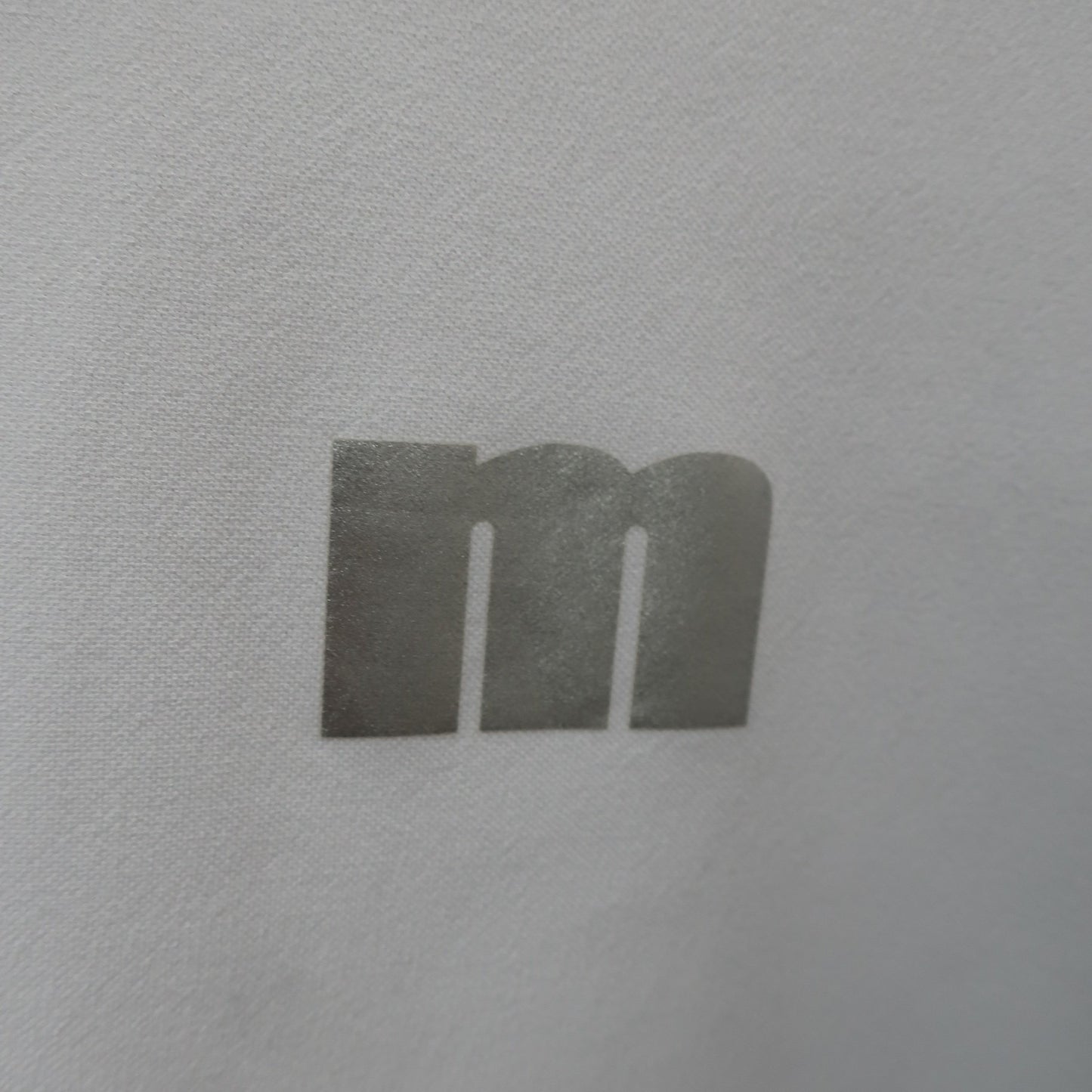Munsingwear(マンシングウェア) 半袖モックネックシャツ 白黒 メンズ L A
