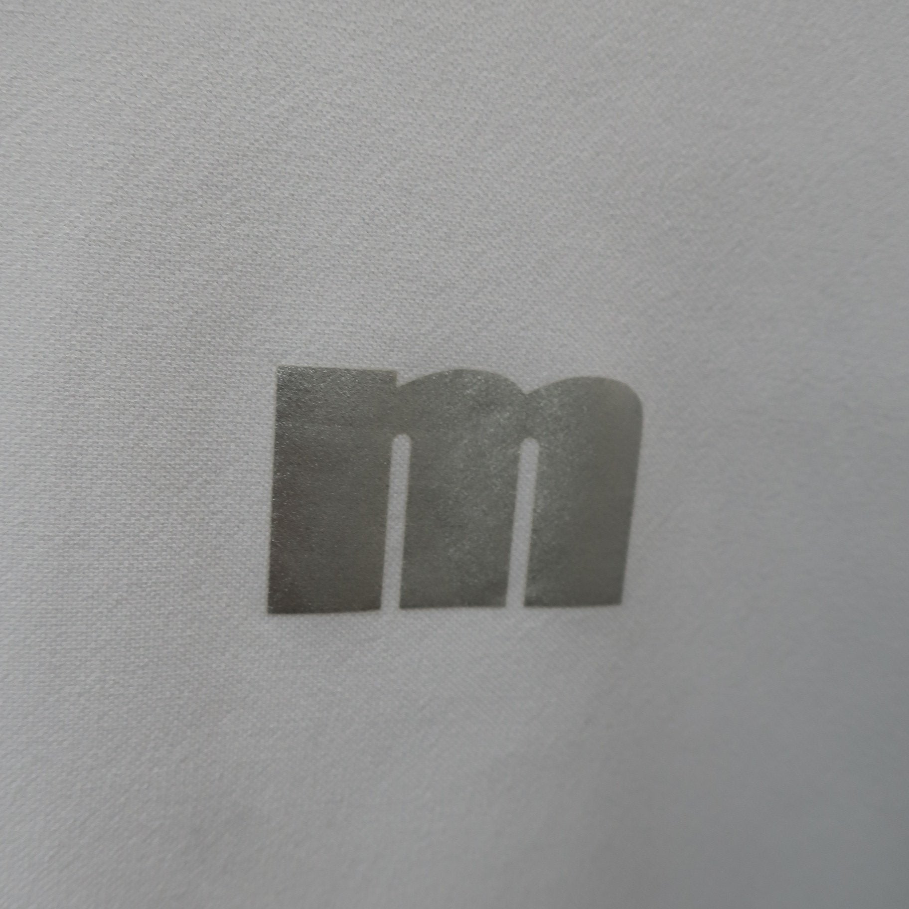 Munsingwear(マンシングウェア) 半袖モックネックシャツ 白黒 メンズ L A
