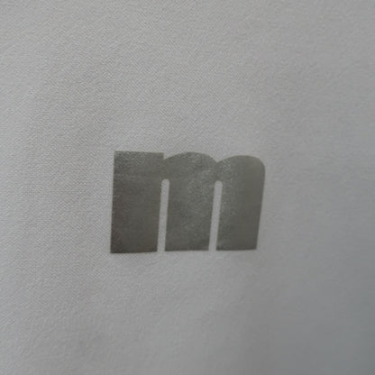Munsingwear(マンシングウェア) 半袖モックネックシャツ 白黒 メンズ L A