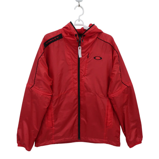 OAKLEY(オークリー) ナイロンパーカー 赤 メンズ L A