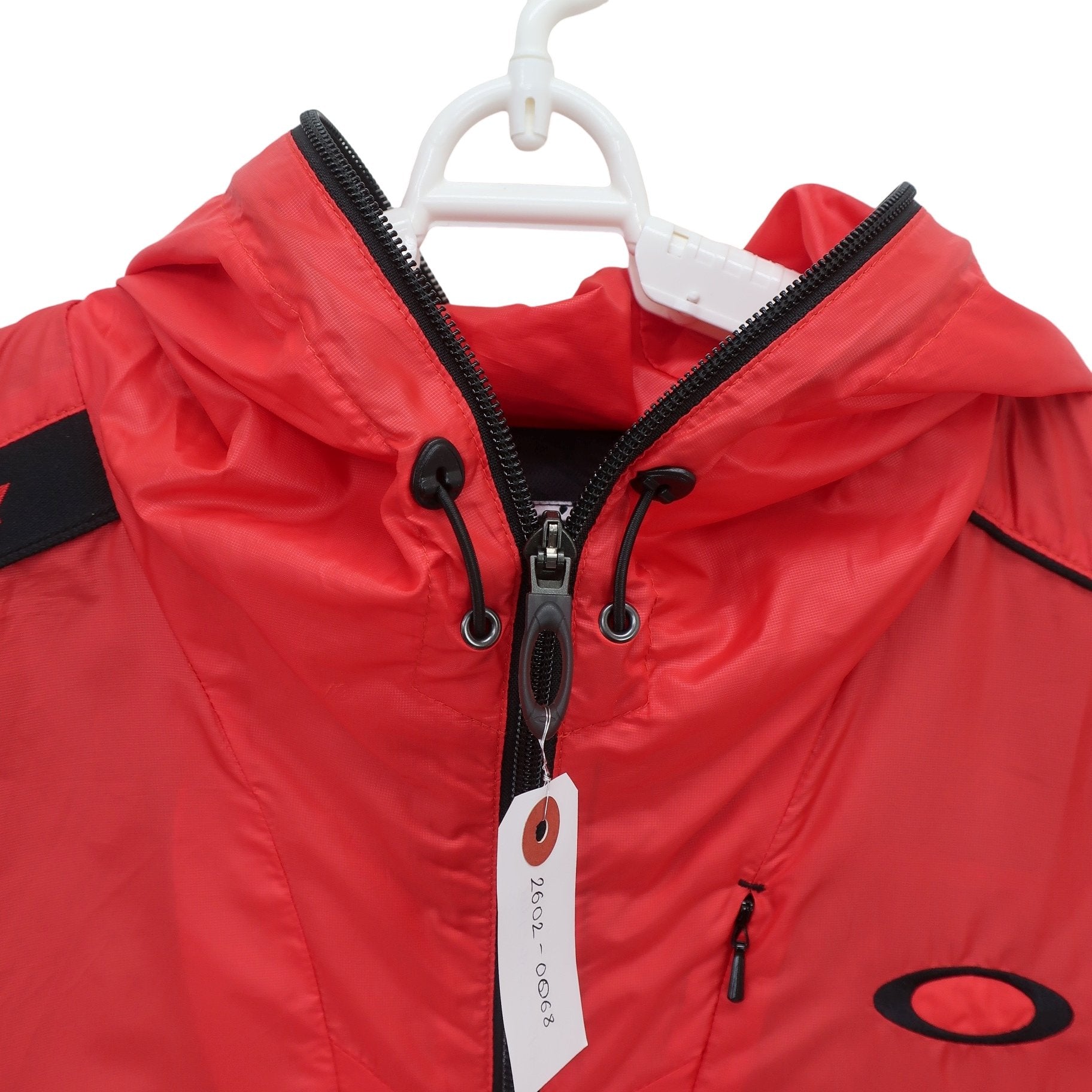 OAKLEY(オークリー) ナイロンパーカー 赤 メンズ L A