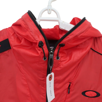 OAKLEY(オークリー) ナイロンパーカー 赤 メンズ L A
