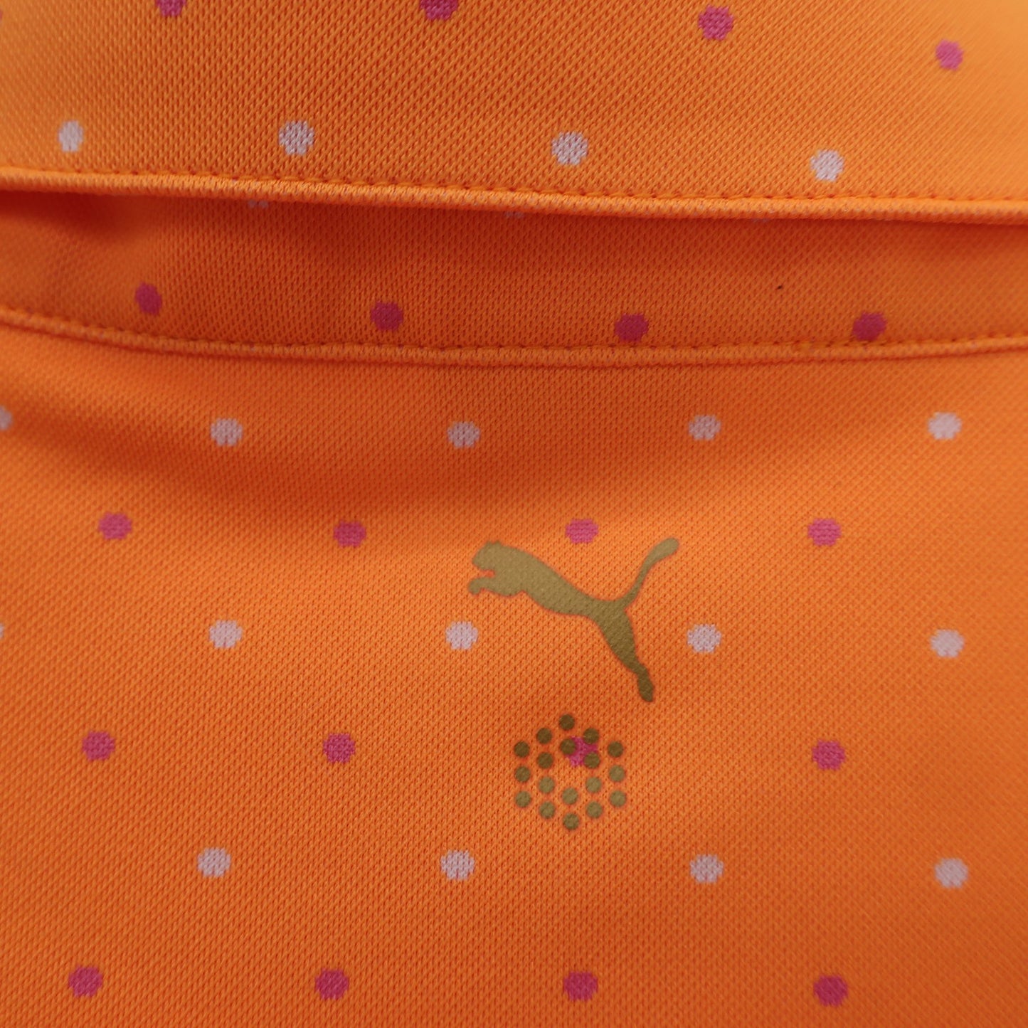 PUMA GOLF(プーマゴルフ) ポロシャツ オレンジ メンズ O A