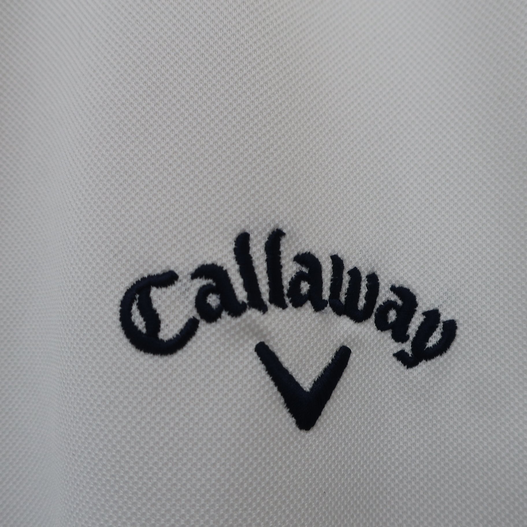 Callaway(キャロウェイ) 長袖ポロシャツ 白 メンズ LL 241-0233500 A
