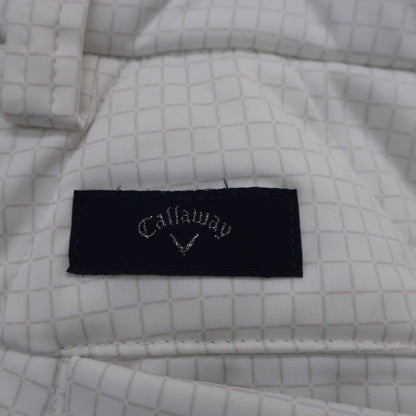 Callaway1 中綿パンツ 白チェック メンズ 3L C21226114 B