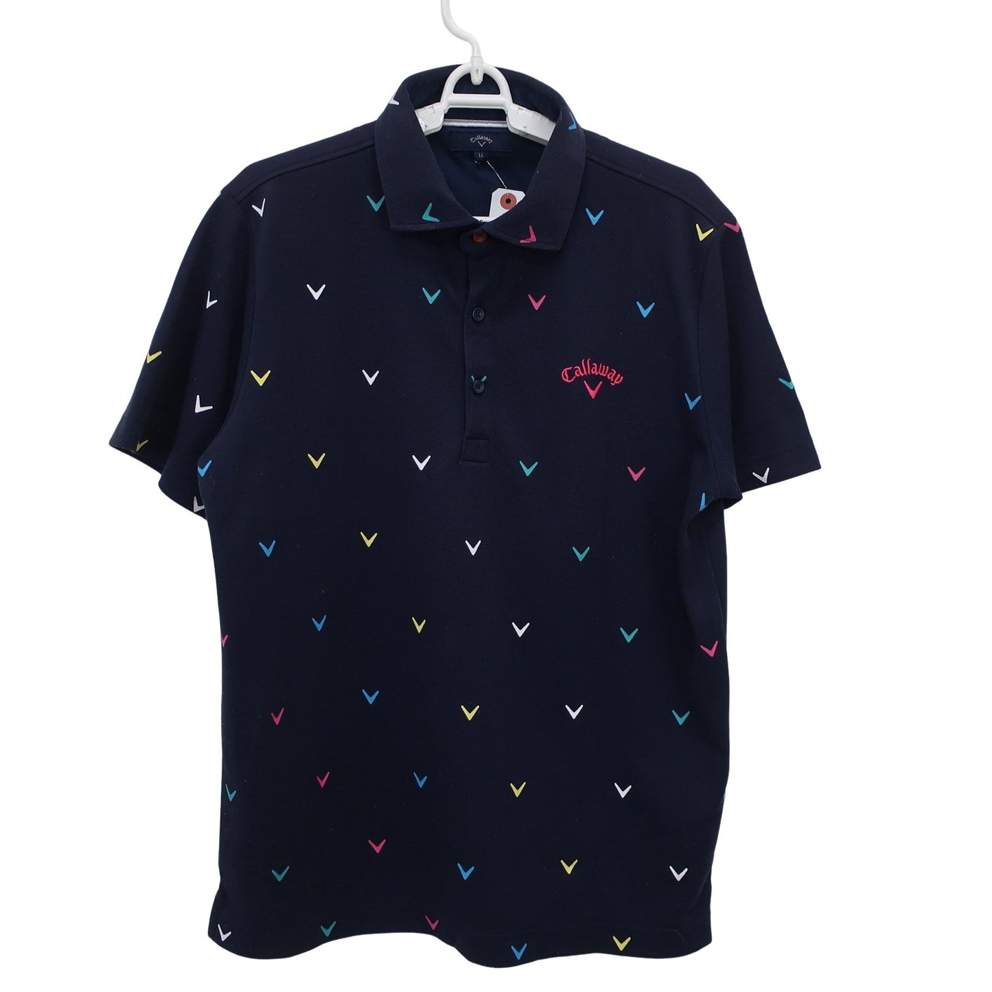 Callaway(キャロウェイ) ポロシャツ ネイビー メンズ LL 241-8157517 B