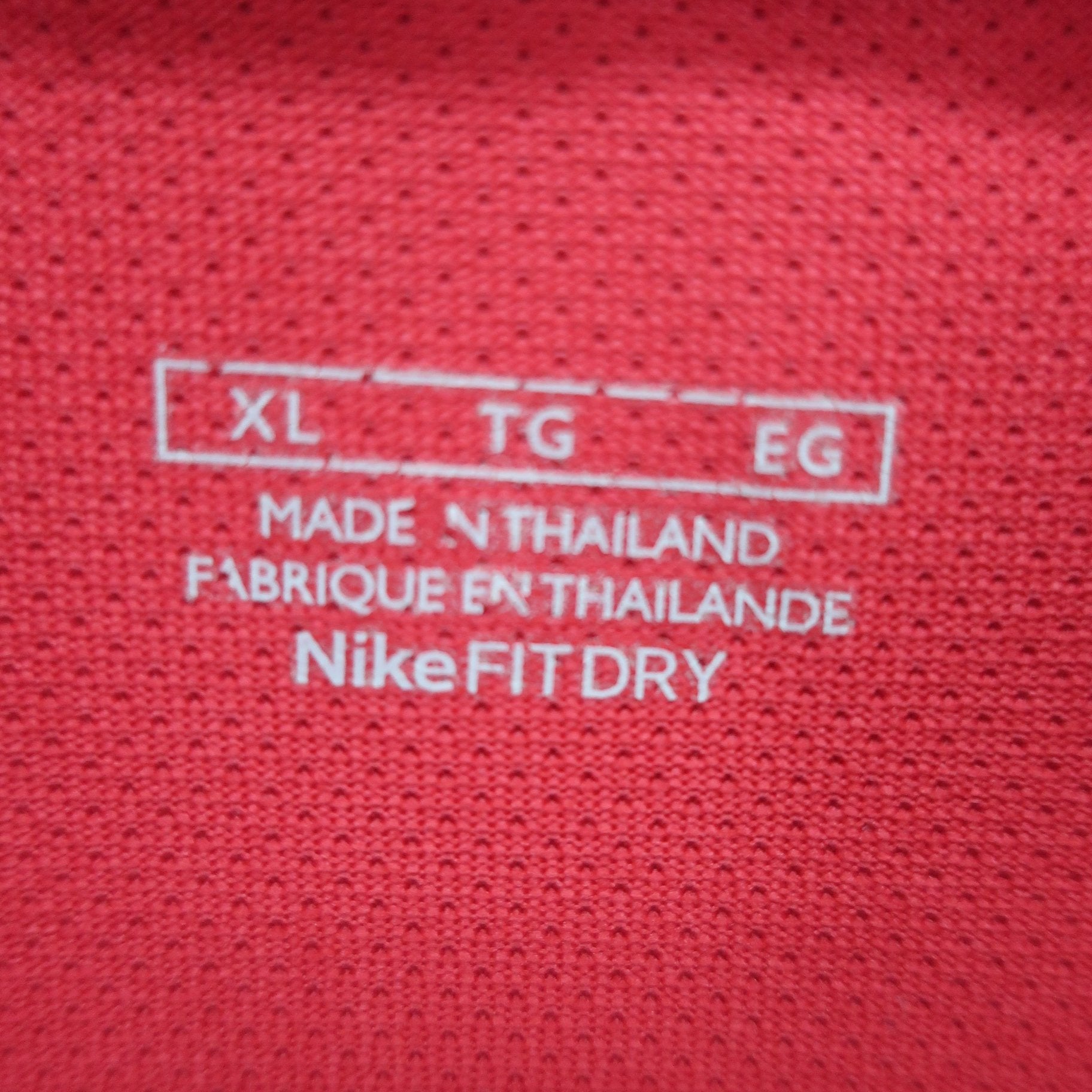 NIKE GOLF(ナイキゴルフ) 半袖モックネックシャツ 赤 メンズ XL A