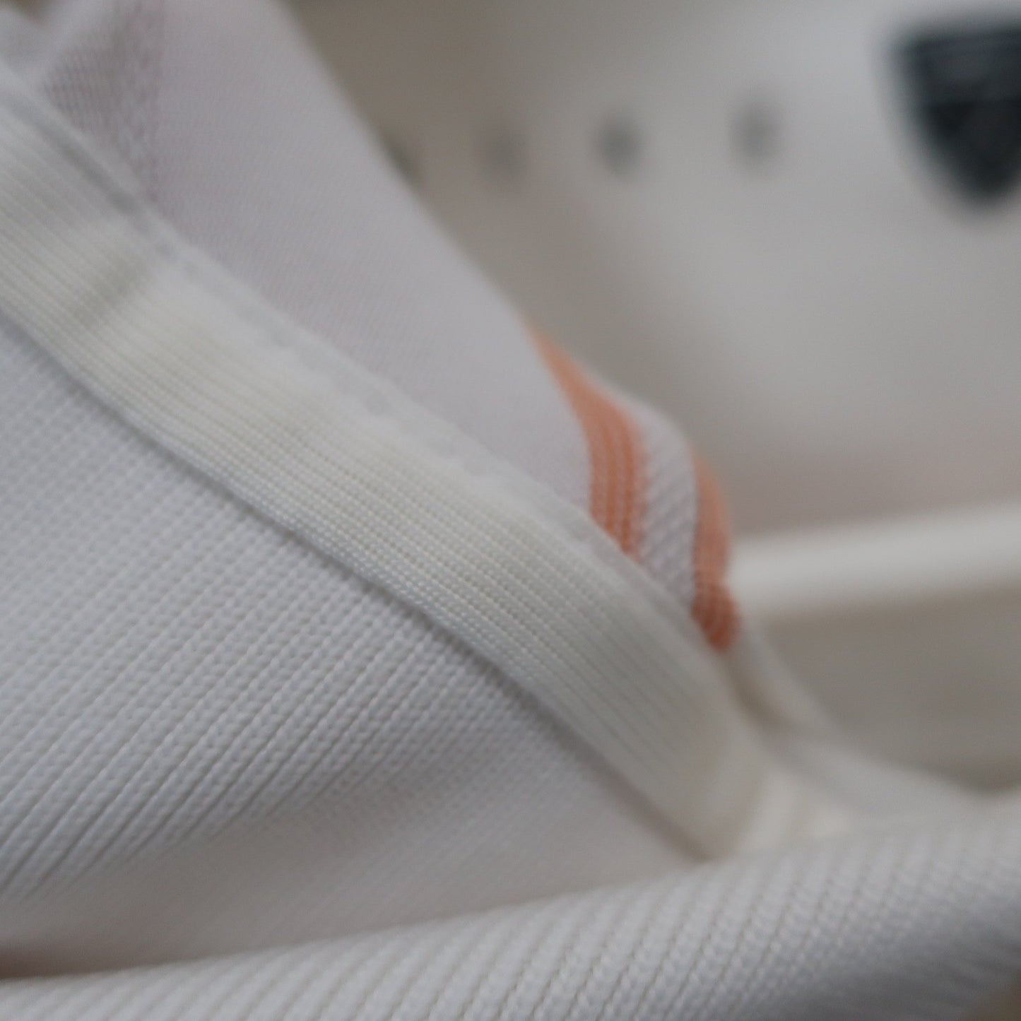 NIKE GOLF(ナイキゴルフ) ポロシャツ 白カラフルボーダー メンズ A