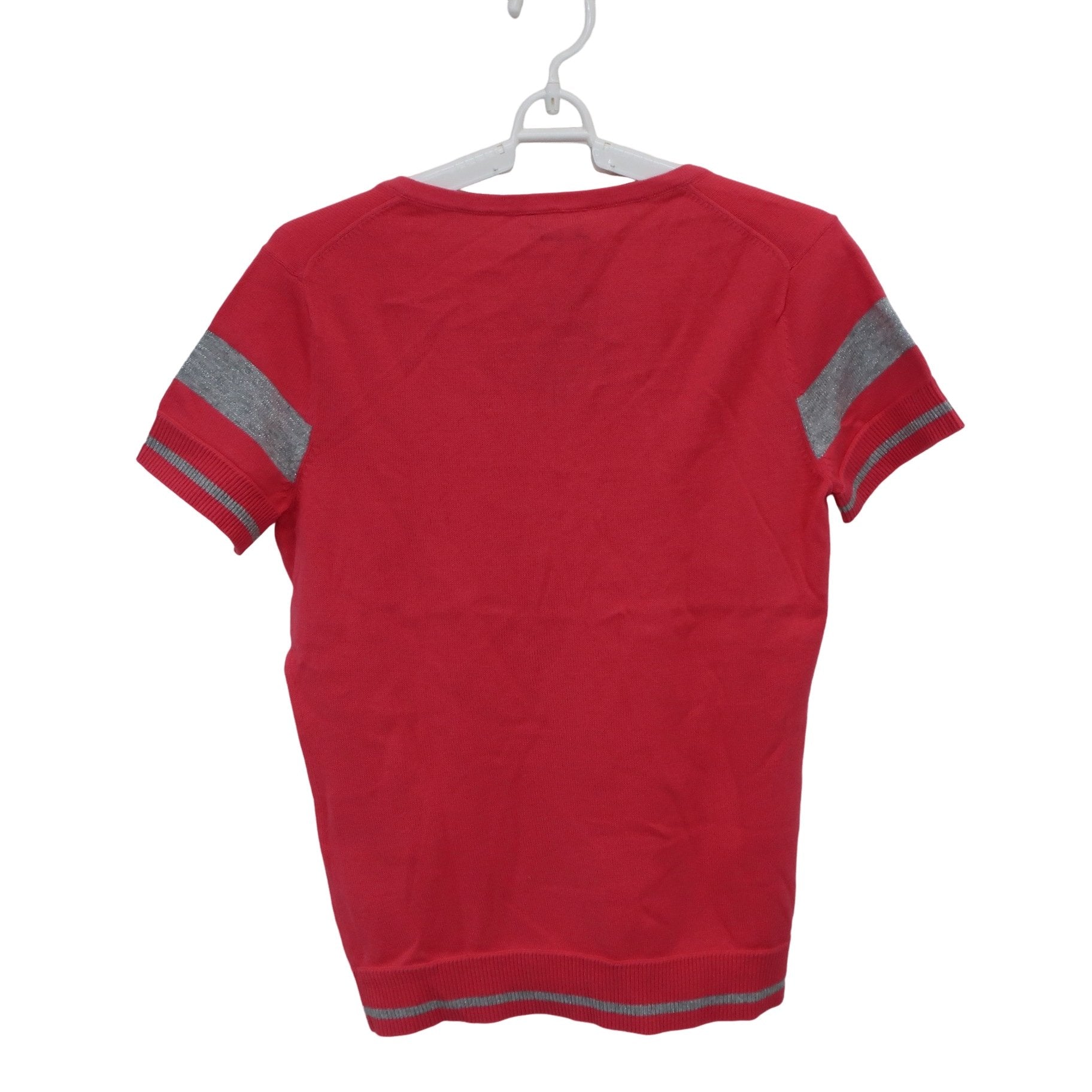 ARMANI EXCHANGE(アルマーニエクスチェンジ) 半袖ニットシャツ ピンク レディース M N